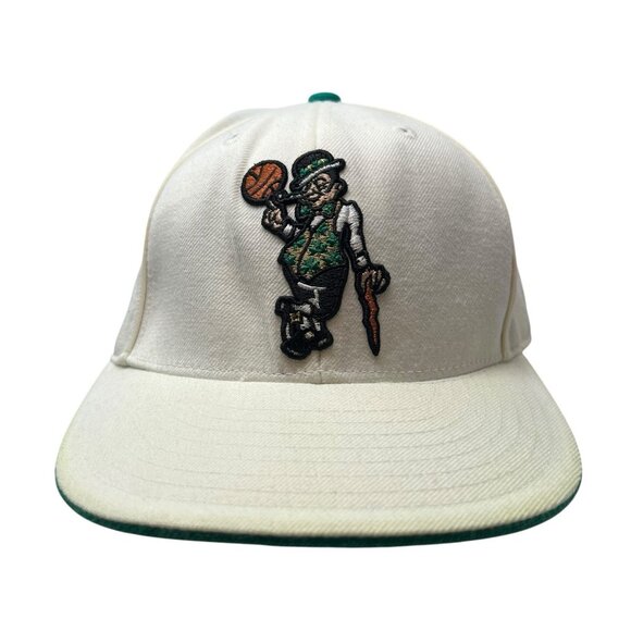 Boston Celtics Reebok NBA Hardwood Classics Fitted Hat Cap 7 3/8 Retro Throwback - Picture 1 of 11